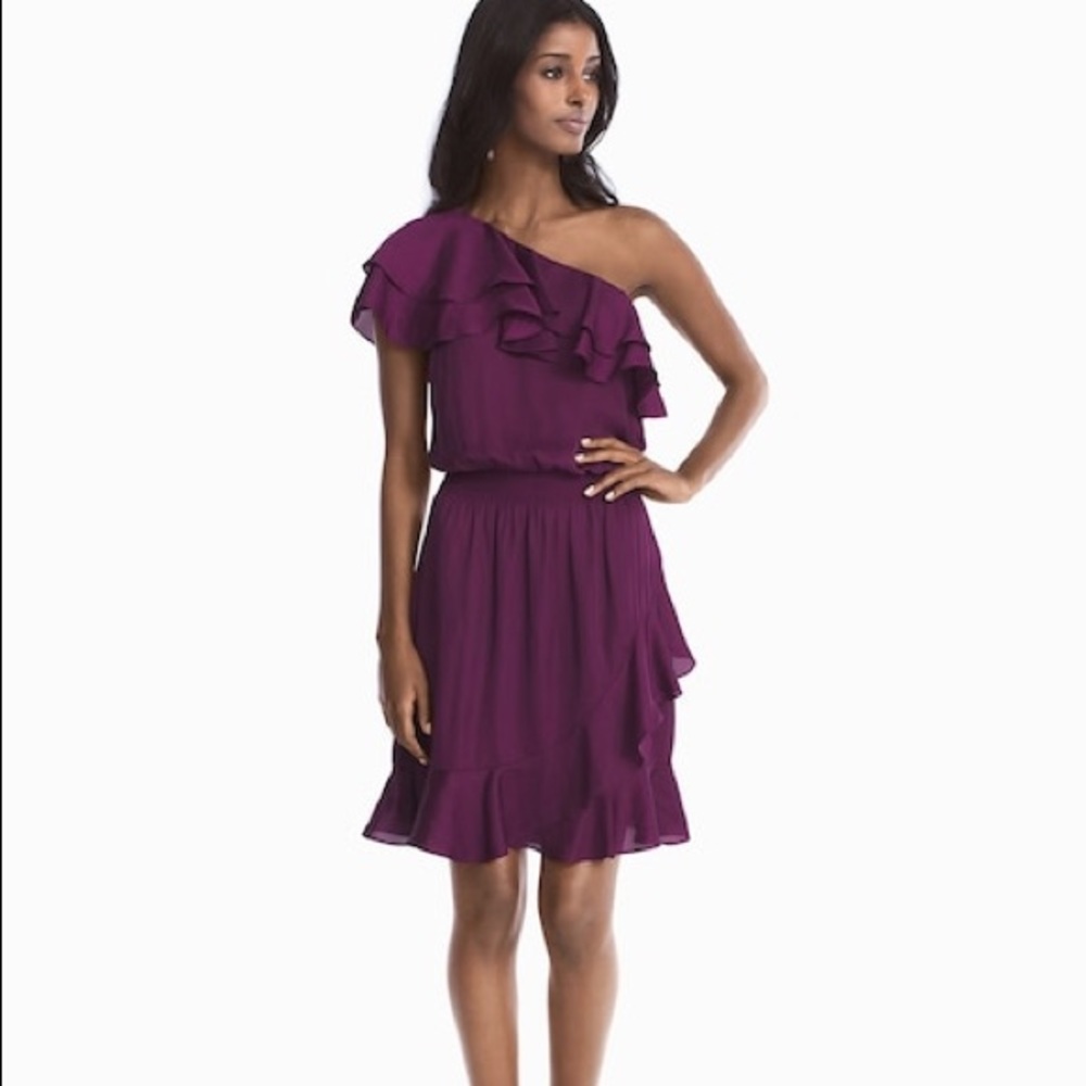 New White House Black Market silk dress